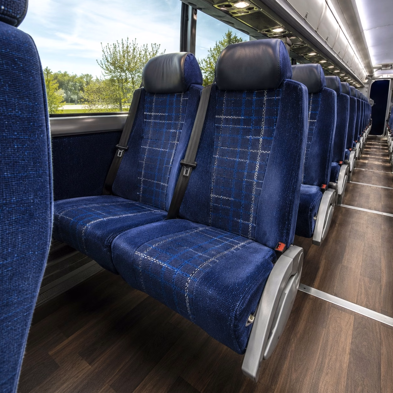 every corporate retreat conference or team trip out of corona runs smoother with a charter bus