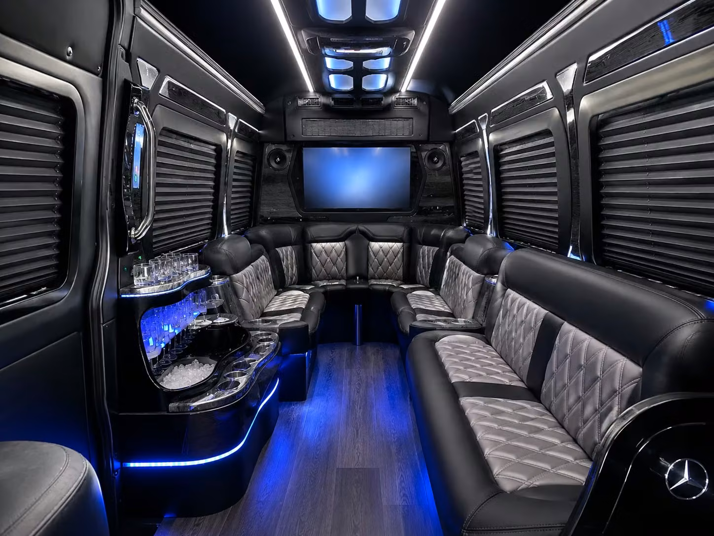 shuttle bus rentals for corona college campus tours and academic events
