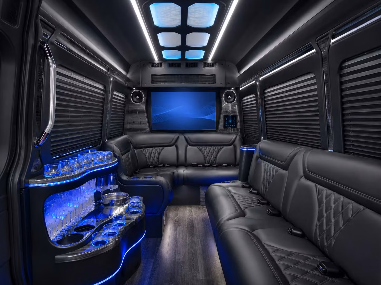 sprinter limousine inside