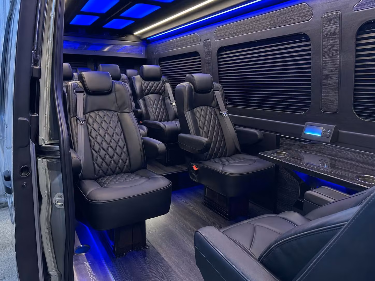 sprinter van transportation for groups and events across corona